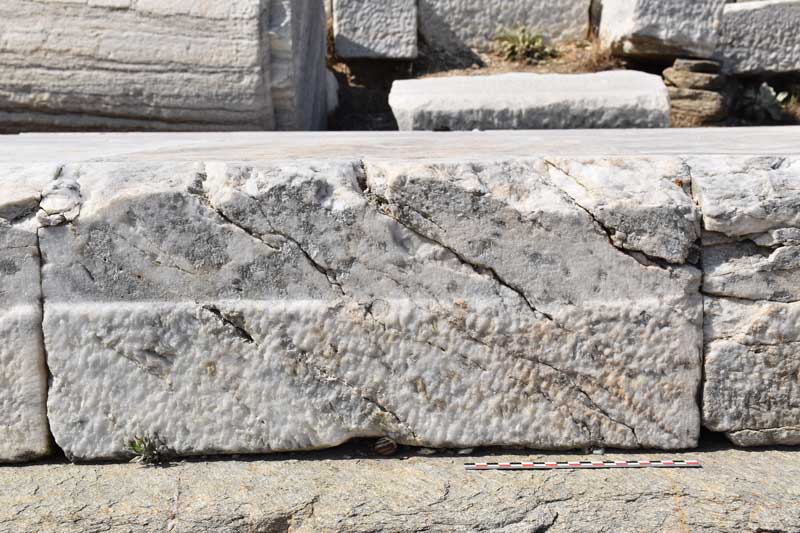 Συντήρηση αρχιτεκτονικών καταλοίπων ναού του Απόλλωνα (Μέγας Ναός)