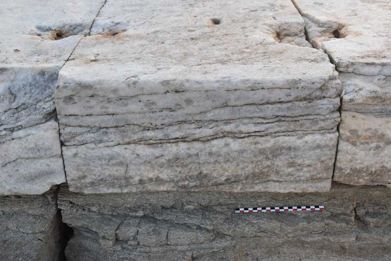 Συντήρηση αρχιτεκτονικών καταλοίπων ναού του Απόλλωνα (Μέγας Ναός)