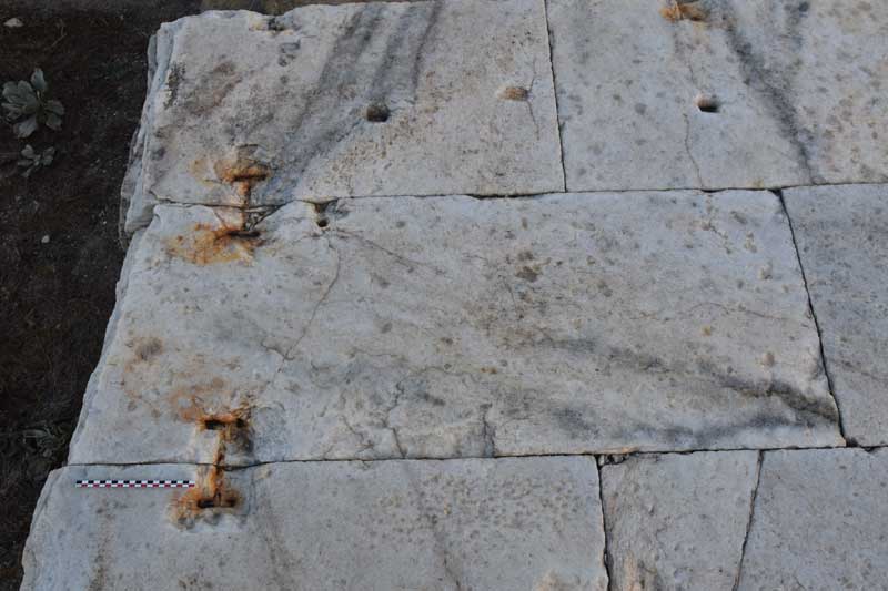 Συντήρηση αρχιτεκτονικών καταλοίπων ναού του Απόλλωνα (Μέγας Ναός)